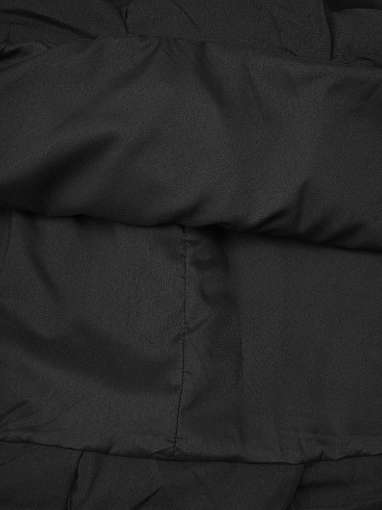 High Waist A-line Skirt with Pockets
