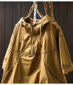 Vintage Hooded Patchwork T-Shirt